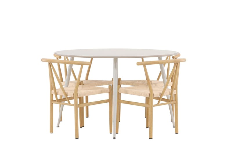 Round Dining Set Venture Home - Møbler - Bord - Spisegruppe
