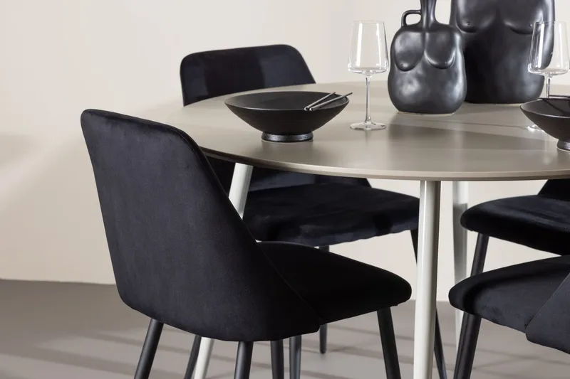 Round Dining Set Venture Home - Møbler - Bord - Spisegruppe