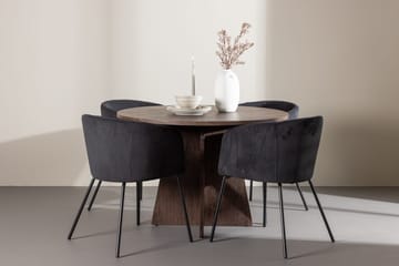 Round Dining Set Venture Home - Møbler - Bord - Spisegruppe