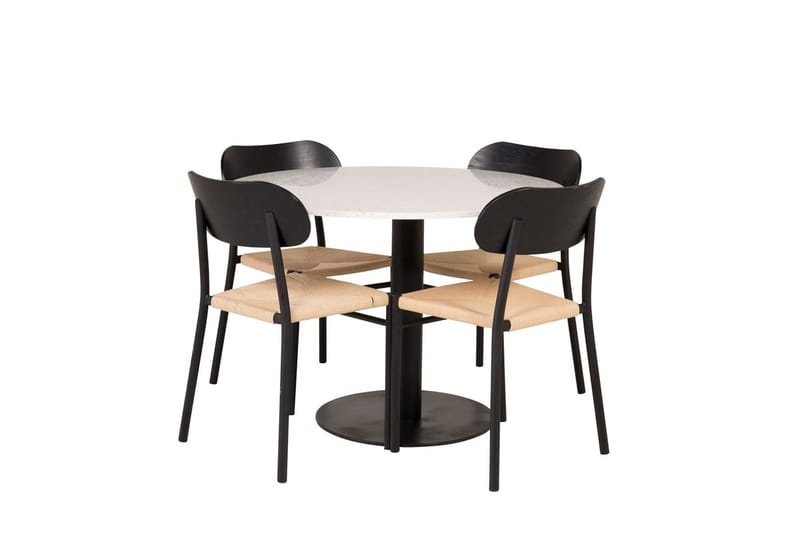 Round Dining Set Venture Home - Møbler - Bord - Spisegruppe