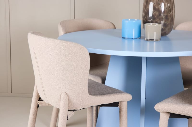 Round Dining Set Venture Home - Møbler - Bord - Spisegruppe