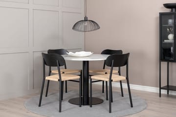 Round Dining Set Venture Home - Møbler - Bord - Spisegruppe