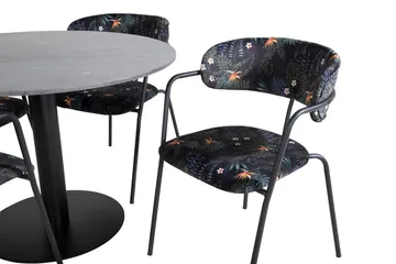 Round Dining Set Venture Home - Møbler - Bord - Spisegruppe