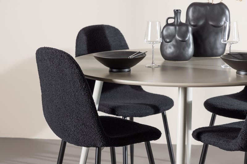 Round Dining Set Venture Home - Møbler - Bord - Spisegruppe
