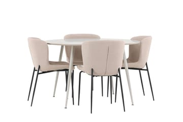 Round Dining Set Venture Home - Møbler - Bord - Spisegruppe