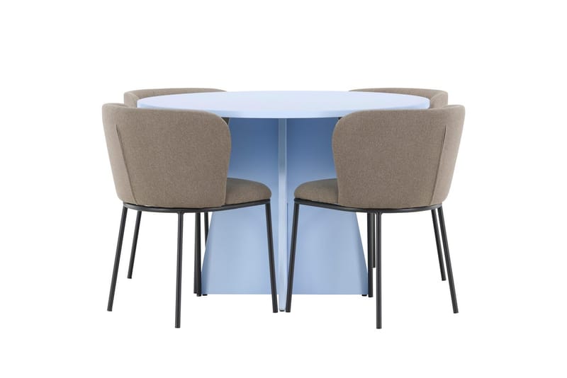 Round Dining Set Venture Home - Møbler - Bord - Spisegruppe