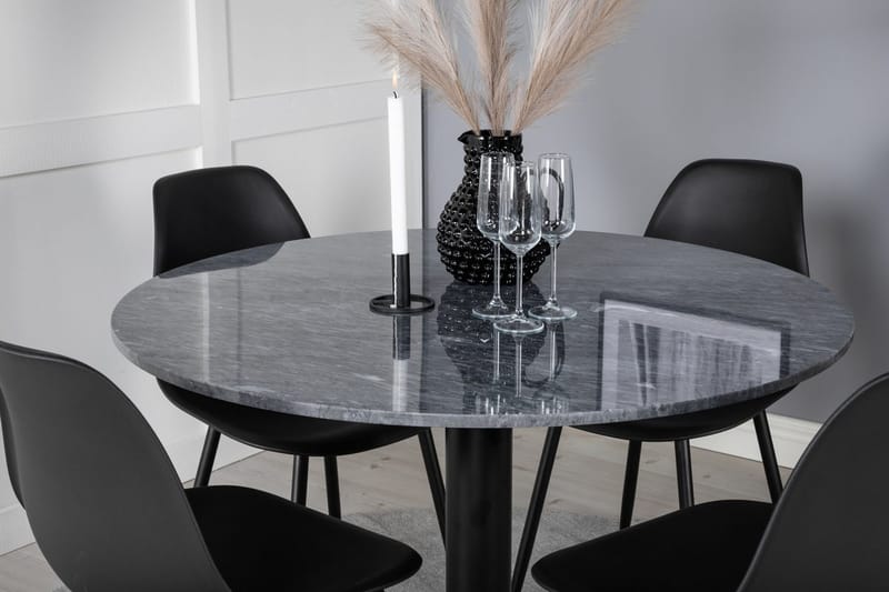 Round Dining Set Venture Home - Møbler - Bord - Spisegruppe