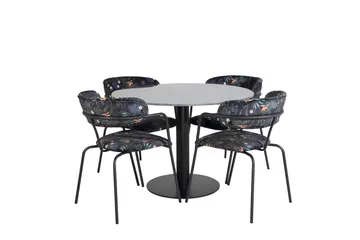 Round Dining Set Venture Home - Møbler - Bord - Spisegruppe