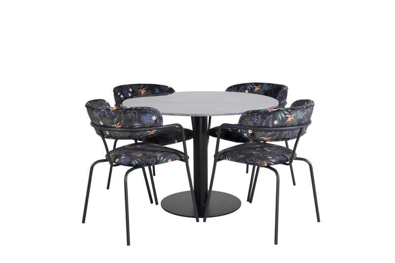 Round Dining Set Venture Home - Møbler - Bord - Spisegruppe