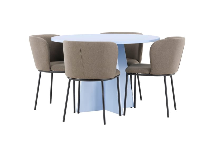 Round Dining Set Venture Home - Møbler - Bord - Spisegruppe