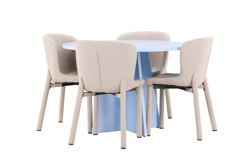 Round Dining Set Venture Home - Møbler - Bord - Spisegruppe