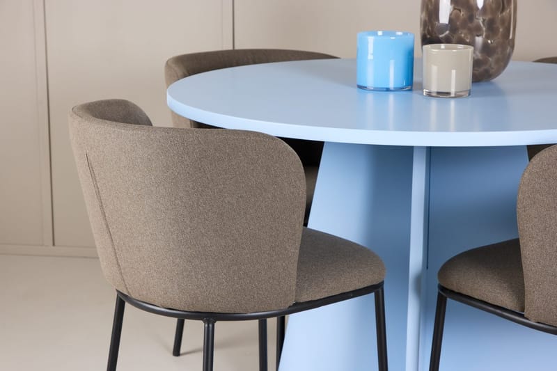 Round Dining Set Venture Home - Møbler - Bord - Spisegruppe