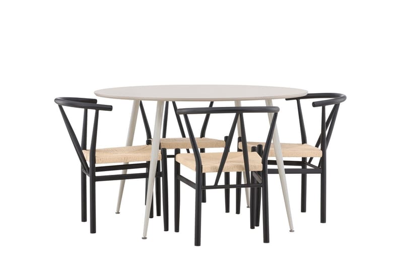 Round Dining Set Venture Home - Møbler - Bord - Spisegruppe