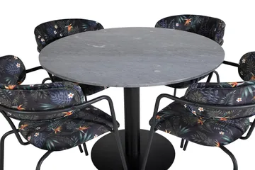 Round Dining Set Venture Home - Møbler - Bord - Spisegruppe