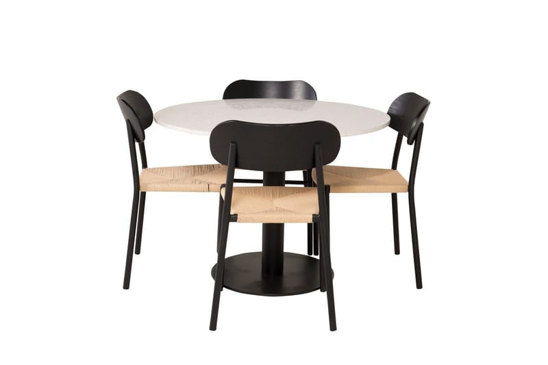 Round Dining Set Venture Home - Møbler - Bord - Spisegruppe