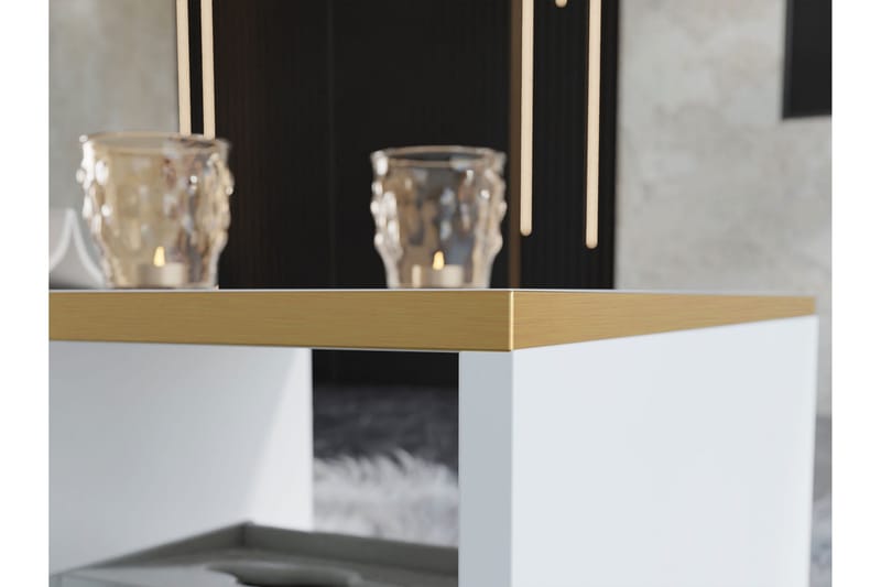 Royston Salongbord 100 cm - Hvit - Møbler - Bord - Sofabord & salongbord