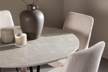 Rund matgrupp Venture Home Beige Beige 4st - Møbler - Bord - Spisegruppe