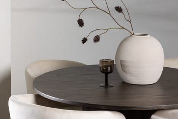 Rund matgrupp Venture Home Beige Mörkt trä 4st - Møbler - Bord - Spisegruppe