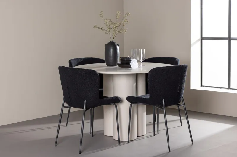 Rund matgrupp Venture Home Beige