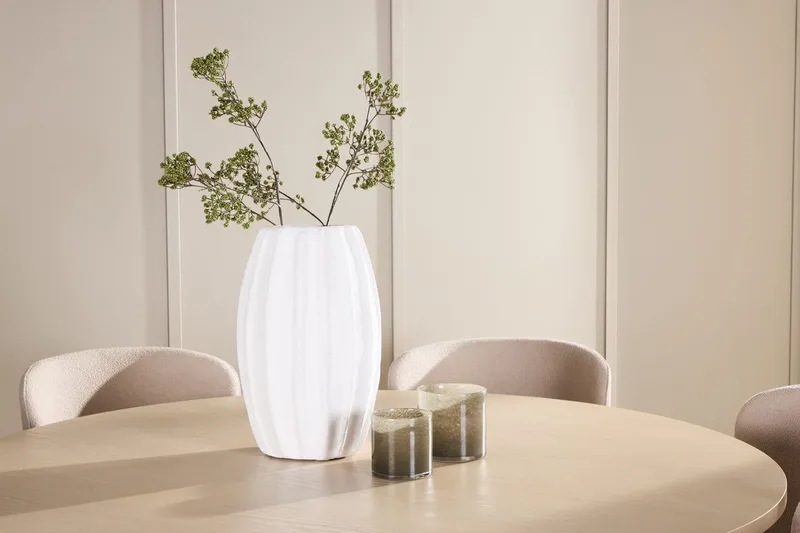 Rund matgrupp Venture Home Beige - Møbler - Bord - Spisegruppe
