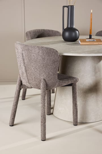 Rund matgrupp Venture Home Brun Beige 4st - Møbler - Bord - Spisegruppe