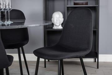 Rund matgrupp Venture Home Grå marmor - Møbler - Bord - Spisegruppe