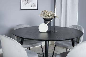 Rund matgrupp Venture Home Grå - Møbler - Bord - Spisegruppe