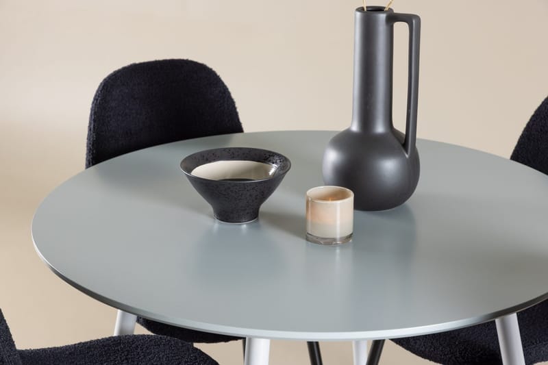 Rund matgrupp Venture Home Grå - Møbler - Bord - Spisegruppe