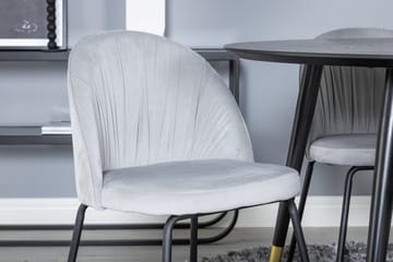 Rund matgrupp Venture Home Grå - Møbler - Bord - Spisegruppe