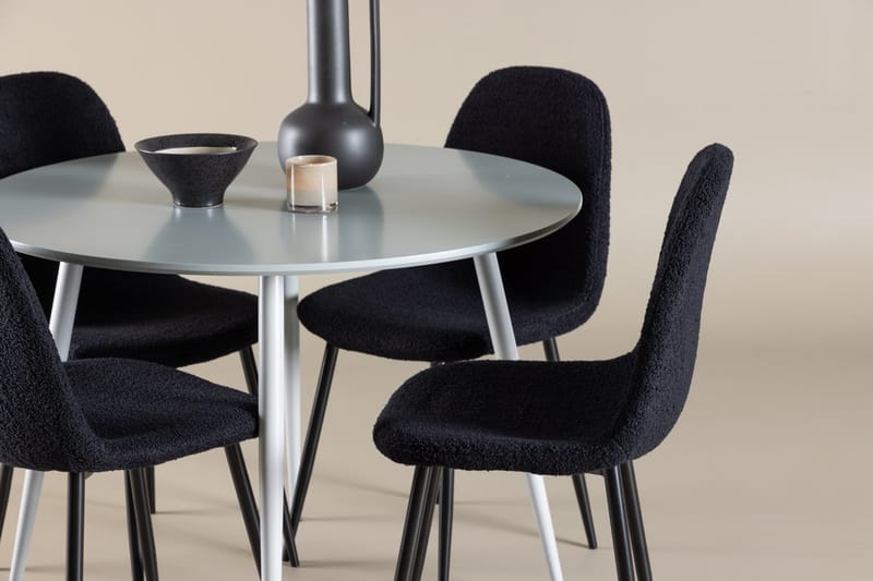 Rund matgrupp Venture Home Grå - Møbler - Bord - Spisegruppe