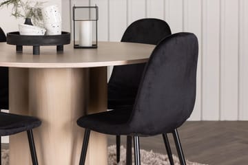 Rund matgrupp Venture Home Ljust trä - Møbler - Bord - Spisegruppe