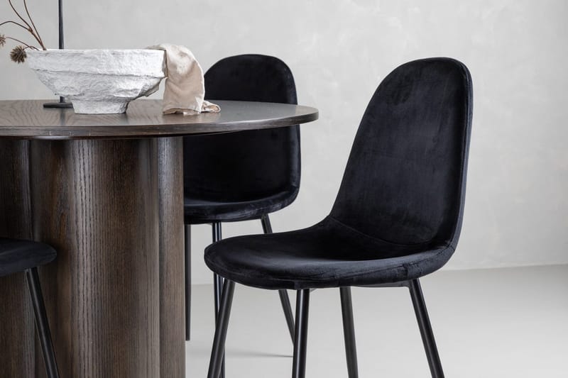 Rund matgrupp Venture Home Mörkt trä - Møbler - Bord - Spisegruppe