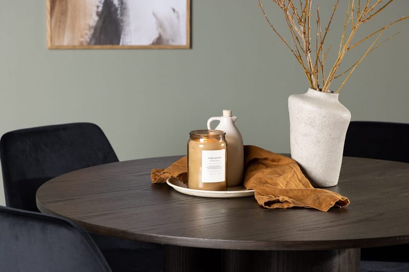 Rund matgrupp Venture Home Mörkt trä - Møbler - Bord - Spisegruppe