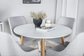 Rund matgrupp Venture Home Natur - Møbler - Bord - Spisegruppe
