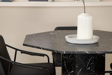 Rund matgrupp Venture Home Svart Svart 4st - Møbler - Bord - Spisegruppe