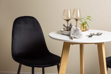 Rund matgrupp Venture Home Svart Vit 2st - Møbler - Bord - Spisegruppe