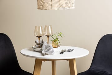 Rund matgrupp Venture Home Svart Vit 2st - Møbler - Bord - Spisegruppe