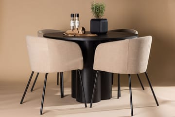 Svart - Svart/Beige