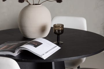 Rund matgrupp Venture Home Vit Svart 4st - Møbler - Bord - Spisegruppe