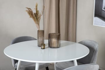 Rund matgrupp Venture Home Vit - Møbler - Bord - Spisegruppe