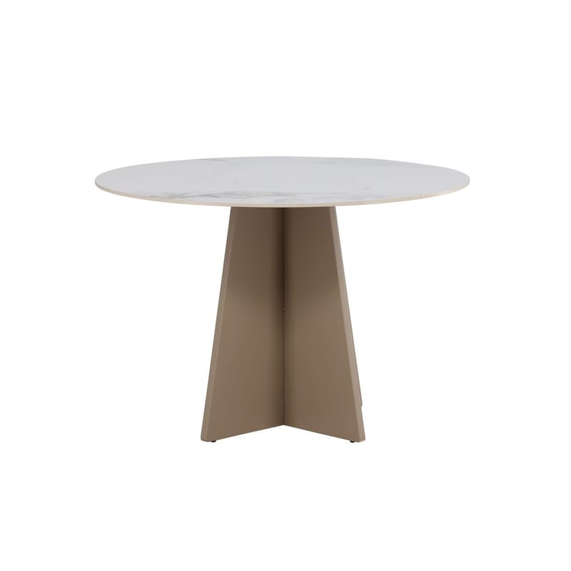 Rundt spisebord Bootcut - Beige - Møbler - Bord - Spisebord & kjøkkenbord