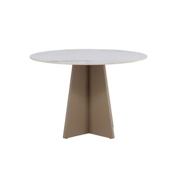 Rundt spisebord Bootcut - Beige - Møbler - Bord - Spisebord & kjøkkenbord