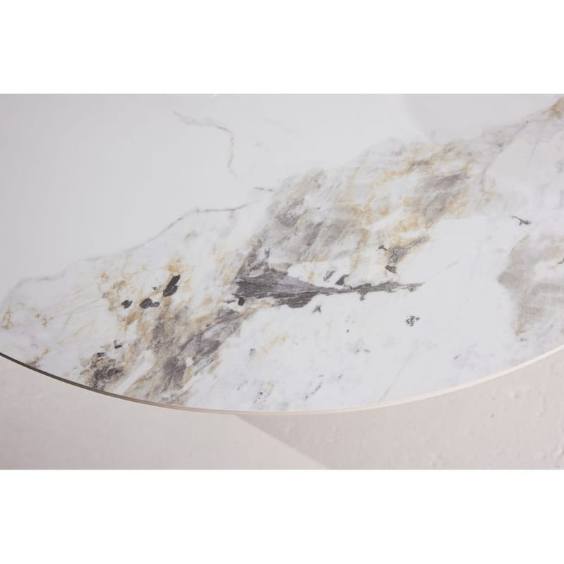 Rundt spisebord Bootcut - Beige - Møbler - Bord - Spisebord & kjøkkenbord