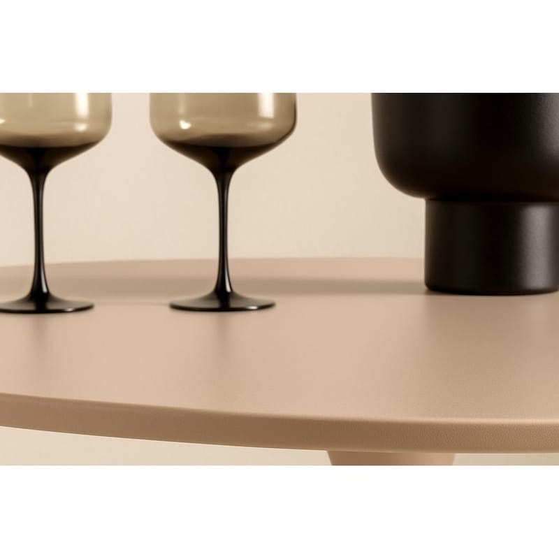 Rundt spisebord Glade - Beige - Møbler - Bord - Spisebord & kjøkkenbord