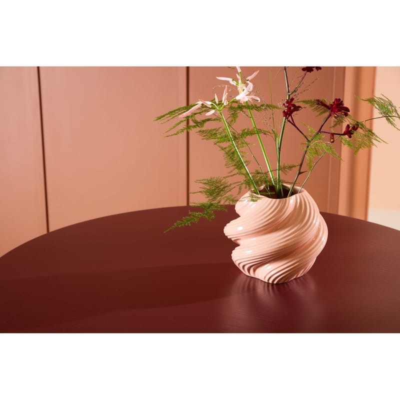 Rundt spisebord Lenox - Burgunder - Møbler - Bord - Spisebord & kjøkkenbord