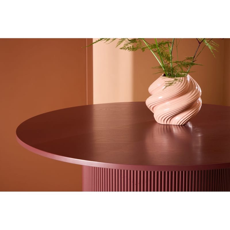 Rundt spisebord Lenox - Burgunder - Møbler - Bord - Spisebord & kjøkkenbord