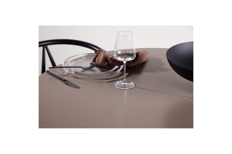 Rundt spisebord Olivia - Brun, 110x76 - Møbler - Bord - Spisebord & kjøkkenbord