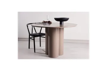 Rundt spisebord Olivia - Brun, 110x76 - Møbler - Bord - Spisebord & kjøkkenbord