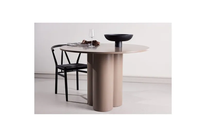 Rundt spisebord Olivia, Brun, 110x76