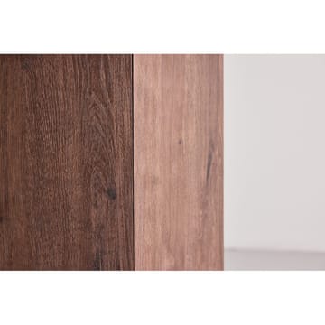 Rundt spisebord Tekla - Semsket skinn, 120 - Møbler - Bord - Spisebord & kjøkkenbord